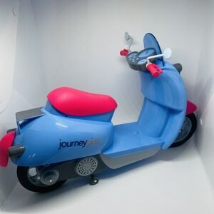 Journey Girls - Scooter For 18" Doll Super NICE HAS ALL SOUNDS AND LIGHTS